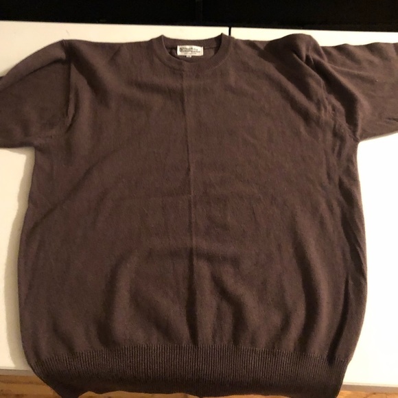Nordiska konpaniet size XL cocoa brown 100% cashmere see all pics like new - Picture 1 of 9
